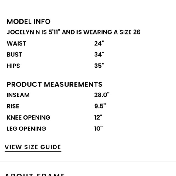 FRAME LE HIGH SKINNY SUPER STRETCH FULL LENGTH JEANS HI RISE PREMIUM DENIM SZ 30 - Picture 5 of 12